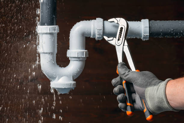 Professional Drain Cleaning technician working in Brice, OH